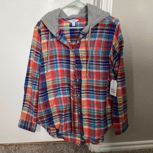 COPY - Nwt flannel with hood